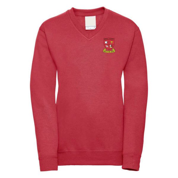 Bridge Integrated - Kids V Neck Knitted Pullover
